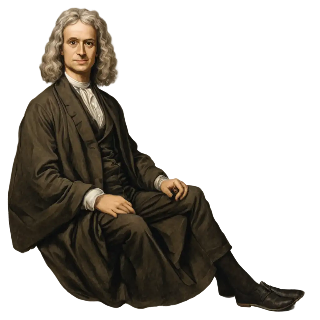 Isaac-Newton-Sitting-PNG-Image-Capturing-the-Iconic-Scientist-in-HighQuality-Detail