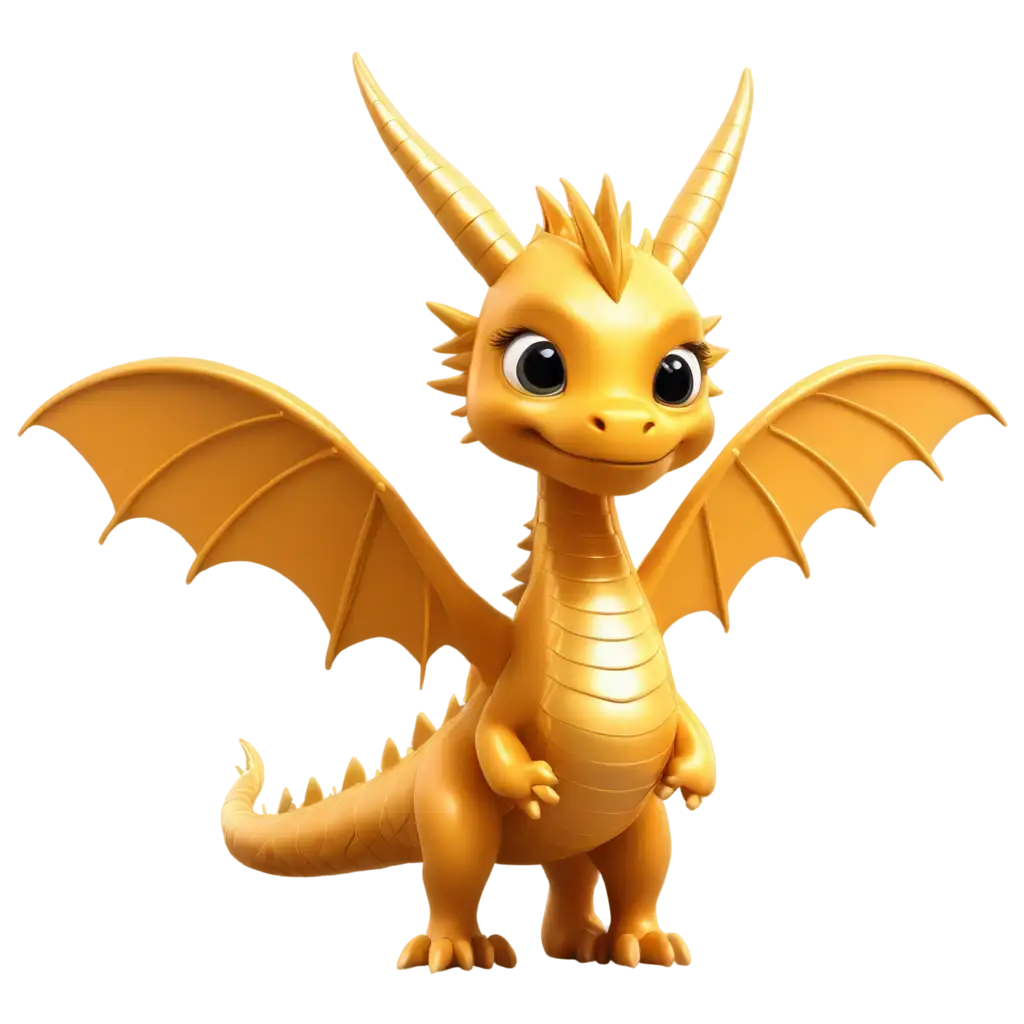 Cute-Gold-Dragon-Cartoon-Animation-PNG-for-Creative-Projects