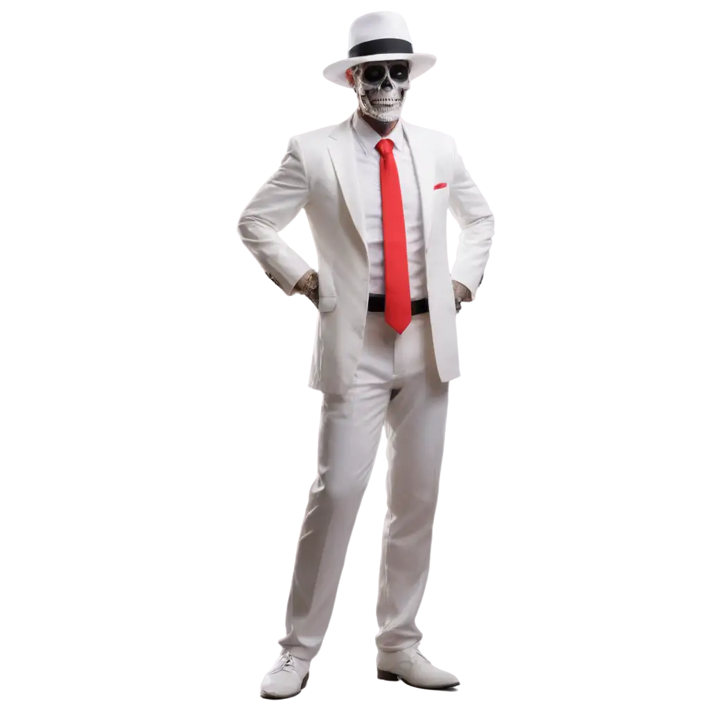 Scary-Skeleton-in-White-Suit-PNG-A-Creepy-and-Stylish-Transparent-Image-for-Digital-Projects