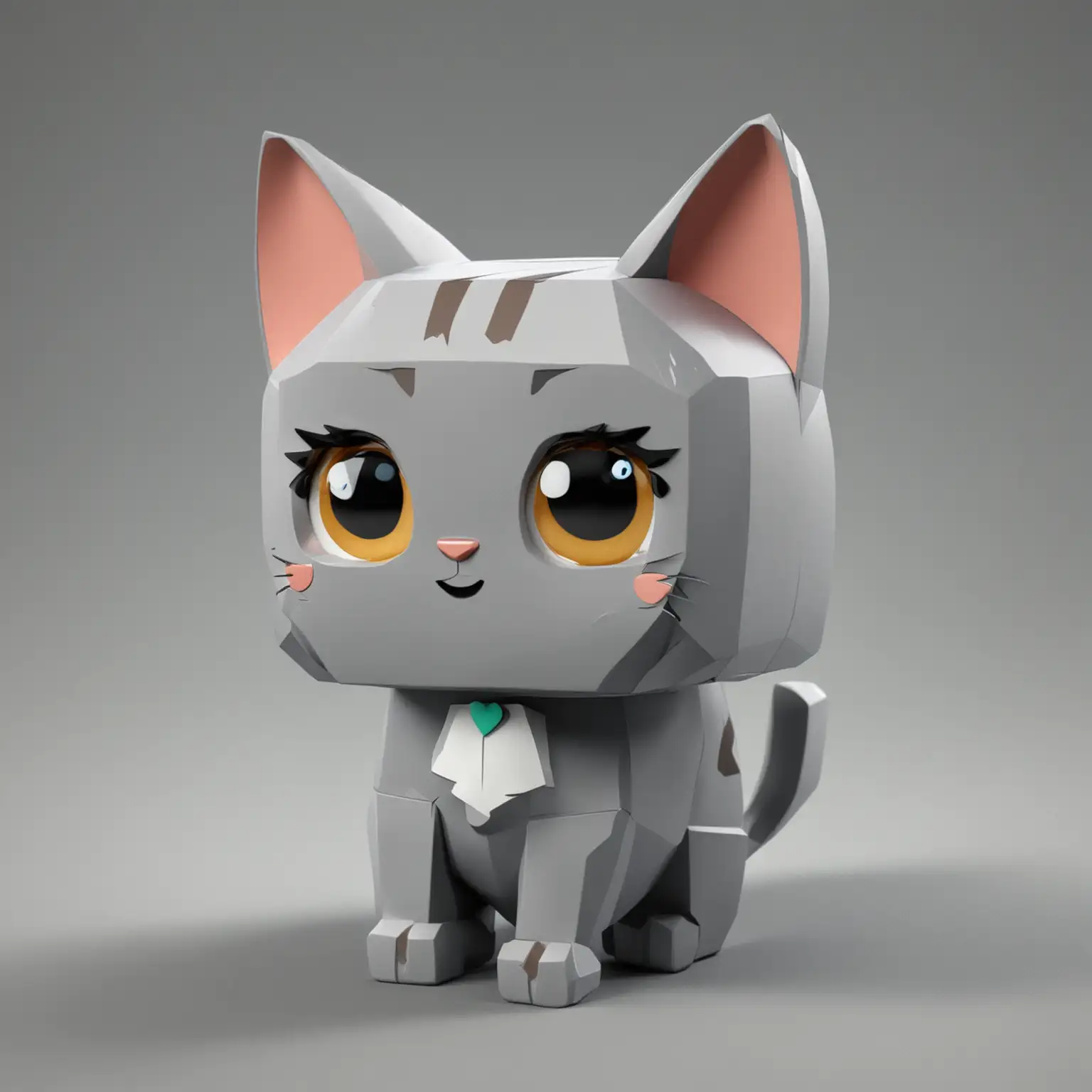 3D-Model-of-Cute-Simplified-Cubic-Cat-Character