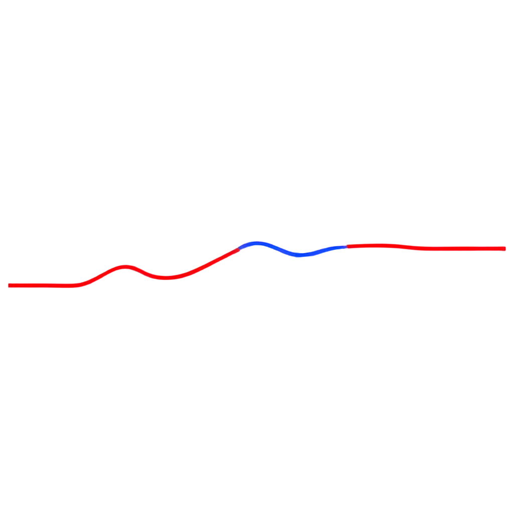 Blue-vs-Red-Contrast-Line-PNG-HighQuality-Image-for-Design-and-Visual-Impact