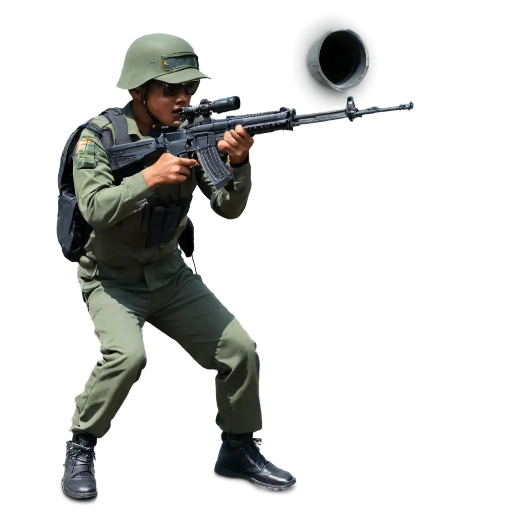 HighQuality-PNG-Image-of-Indonesian-Soldiers-Aiming-Enhance-Your-Content-with-Clear-and-Detailed-Visuals