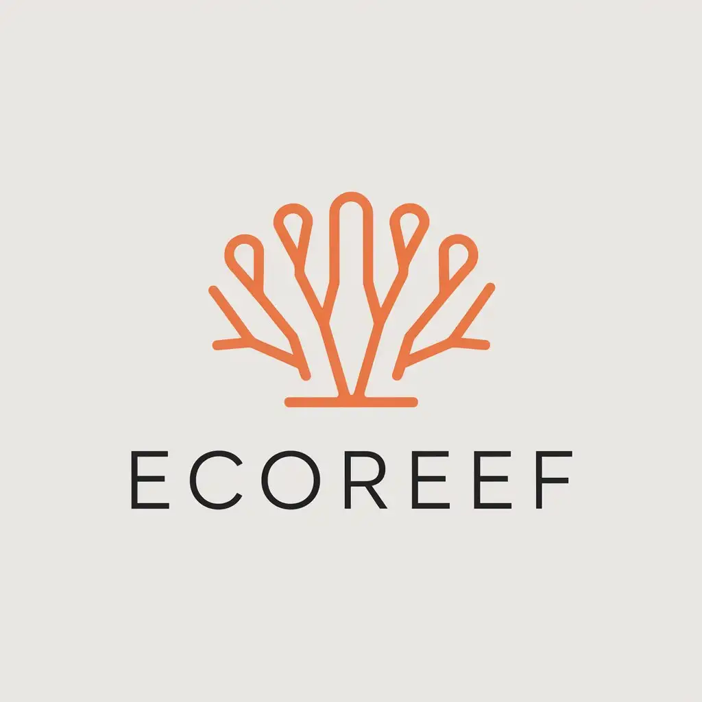 LOGO-Design-For-Ecoreef-Corals-in-Animals-Pets-Industry