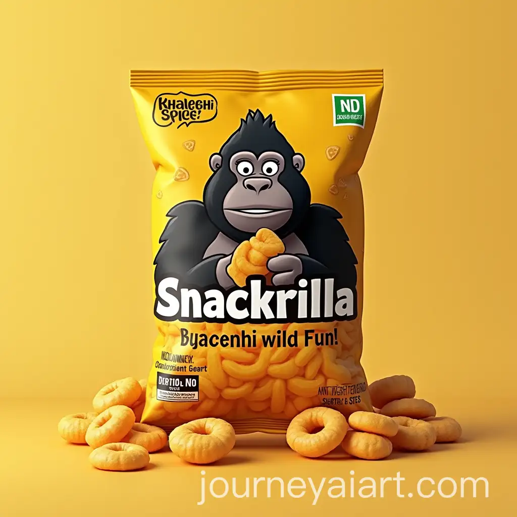 Khaleeji-Spices-Snack-Packaging-Design-with-Fun-Gorilla-Character
