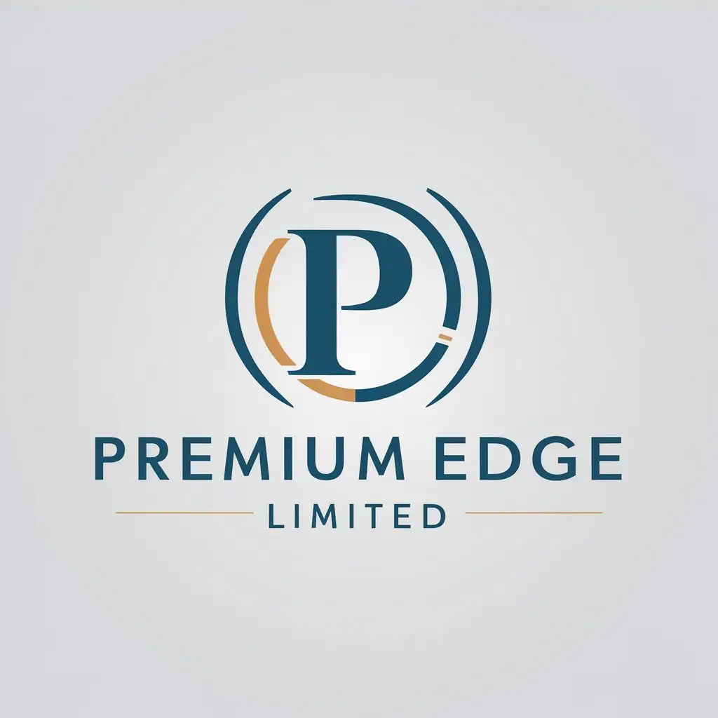 LOGO Design For Premium Edge Limited Minimalistic Collection and Consulting Symbol in Legal Industry