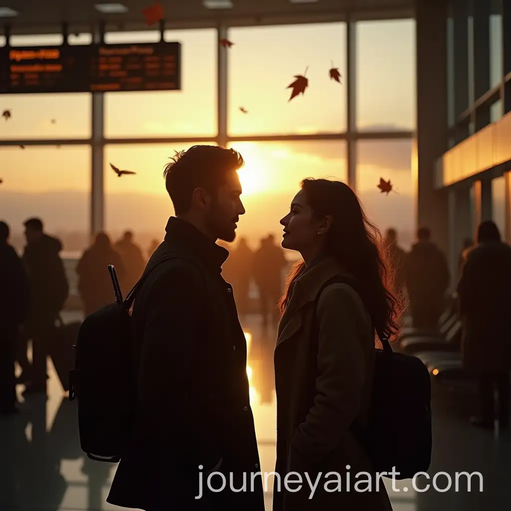 CinematicAI-Image-Prompt-Expansion-Romantic-Encounter-in-a-Busy-Airport-on-a-Cold-Autumn-Morning
