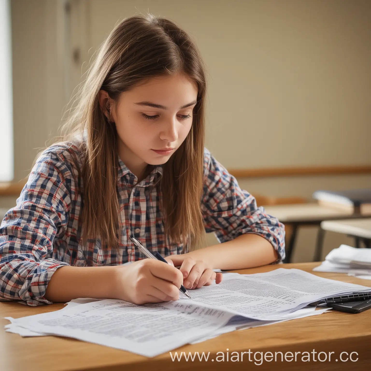 Student-Studying-Intensely-for-an-English-Exam