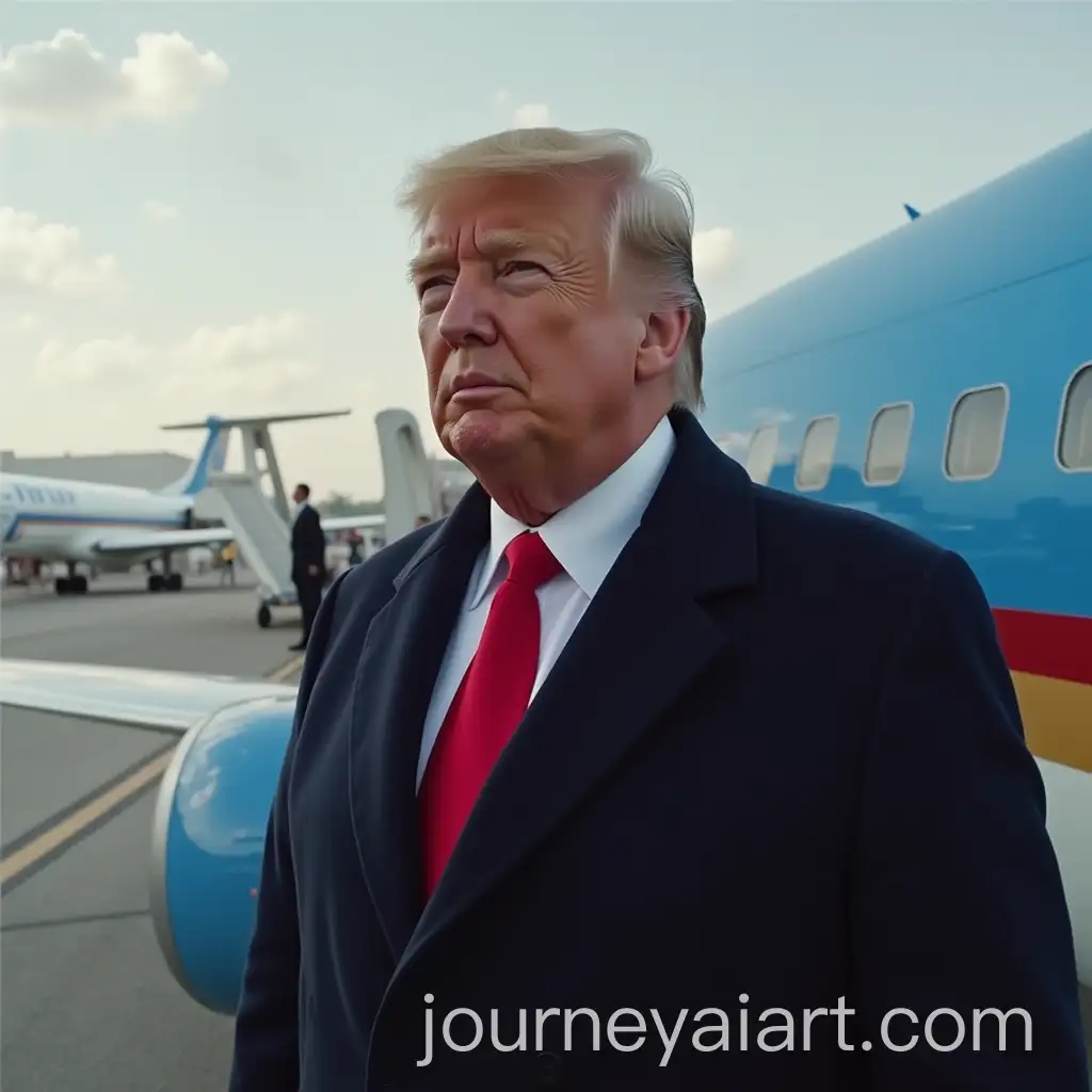 Donald-Trump-on-Airplane-Over-Tehran