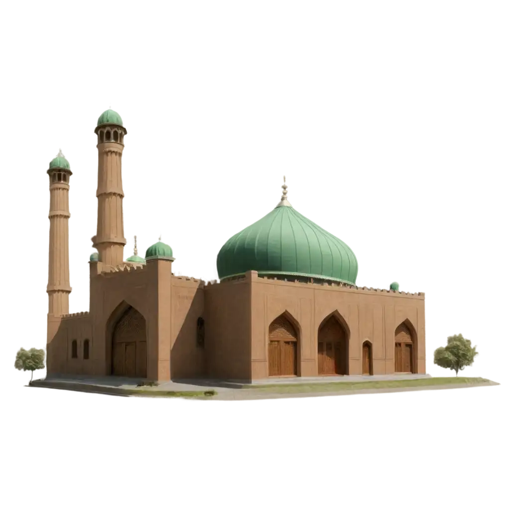 Pakistani-Masjid-PNG-Image-HighQuality-and-Detailed-for-Versatile-Use