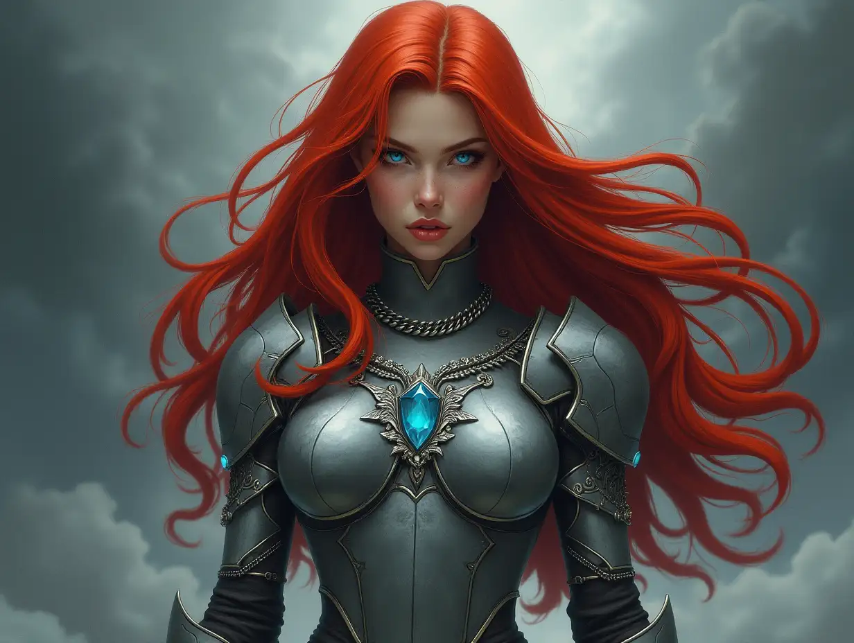 Stormy-Beauty-with-Flowing-Red-Hair-and-Mystical-Armor