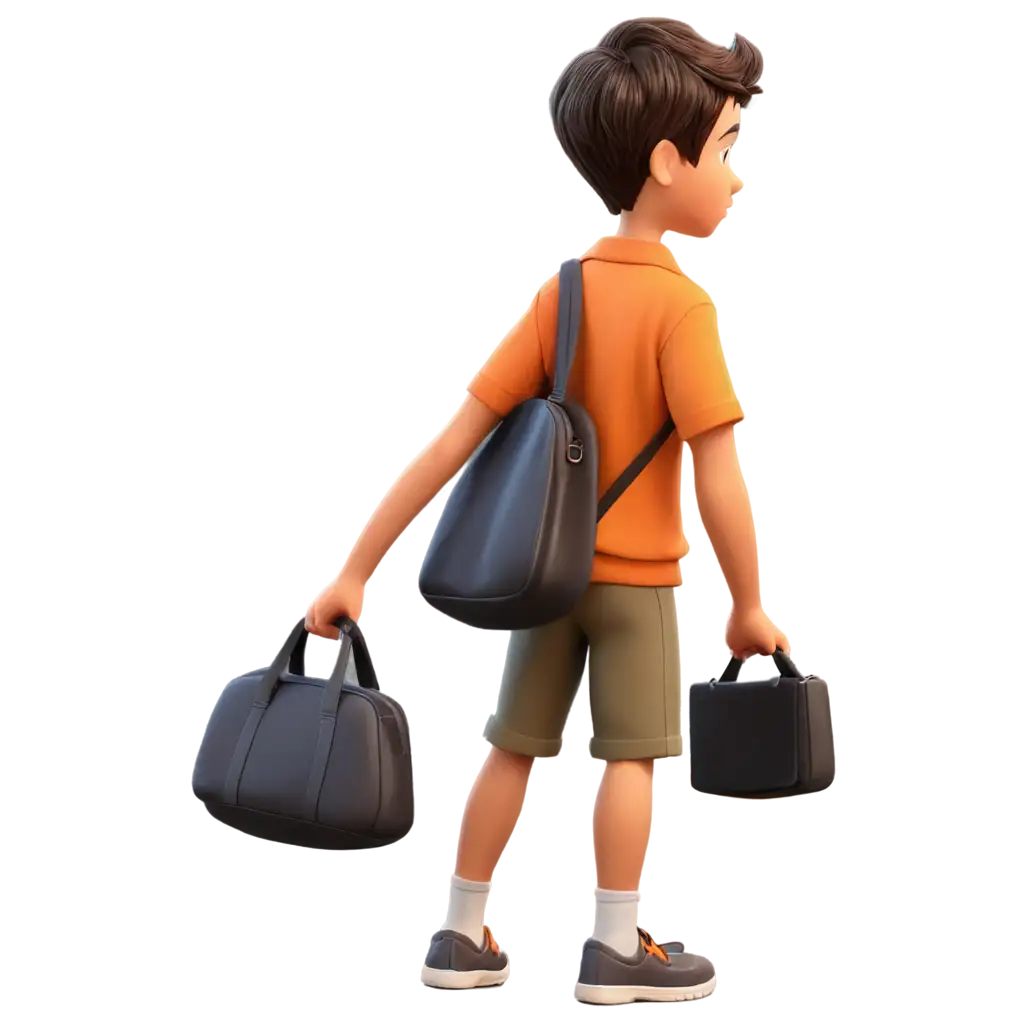 Cartoon-Boy-with-Bag-Looking-Backward-PNG-Image-Playful-and-Nostalgic-Artwork