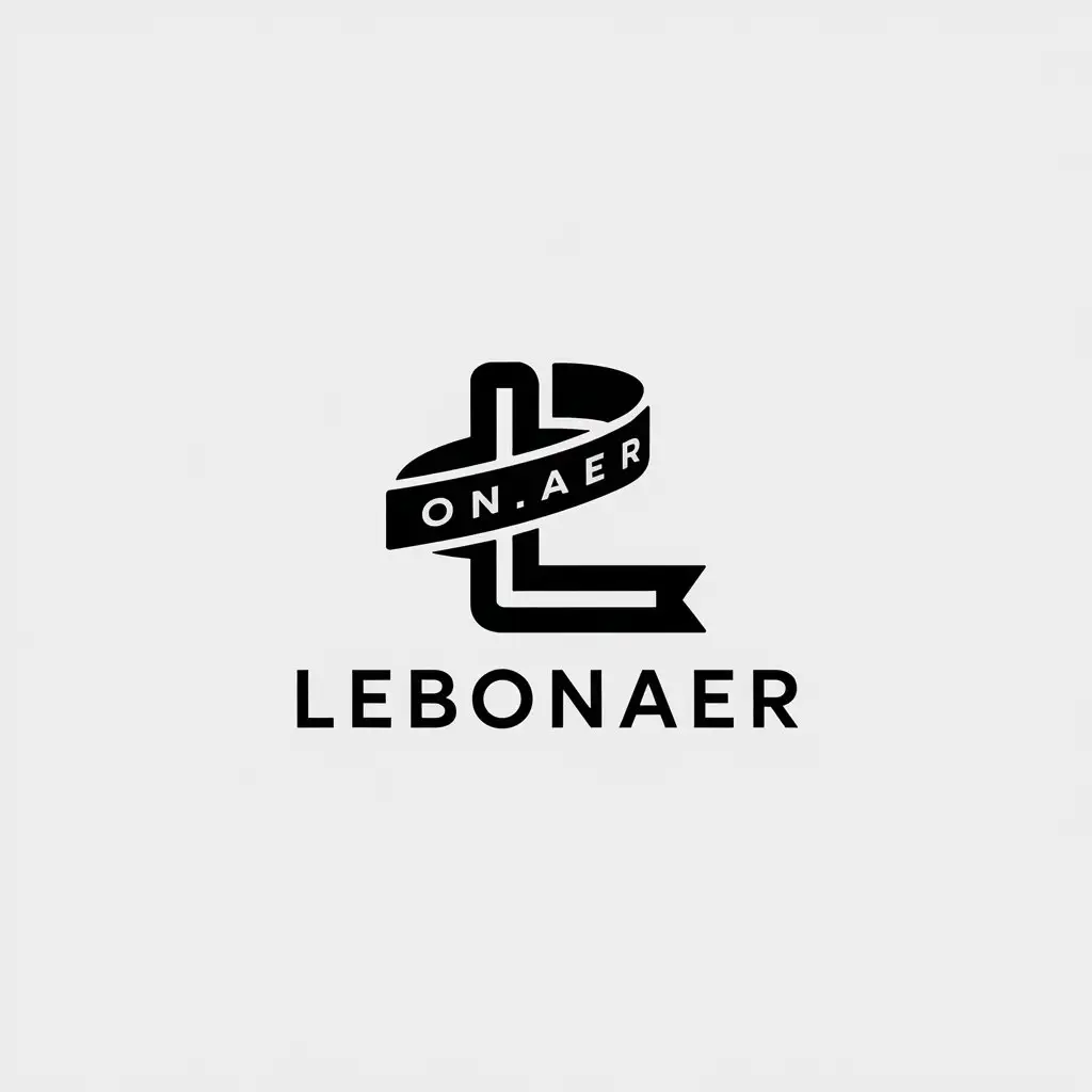 a vector logo design,with the text "lebonaer", main symbol:lebonaer,Minimalistic,be used in Retail industry,clear background