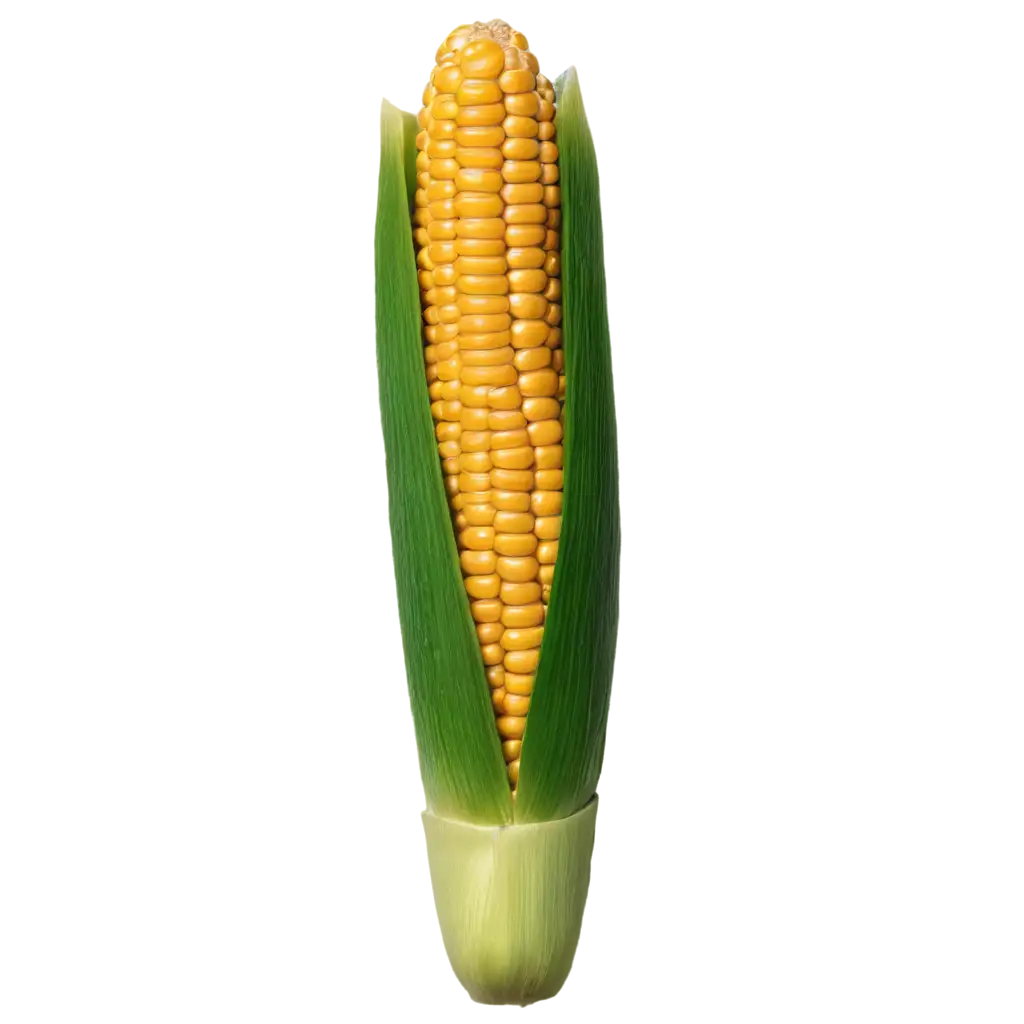 HighQuality-PNG-Image-of-Corn-CloseUp-Centered-Perspective