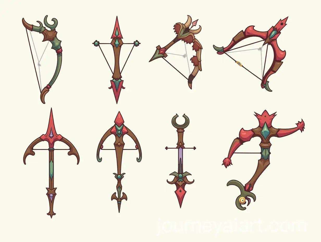 Colorful-and-Cartoony-Crossbow-Design-Concepts
