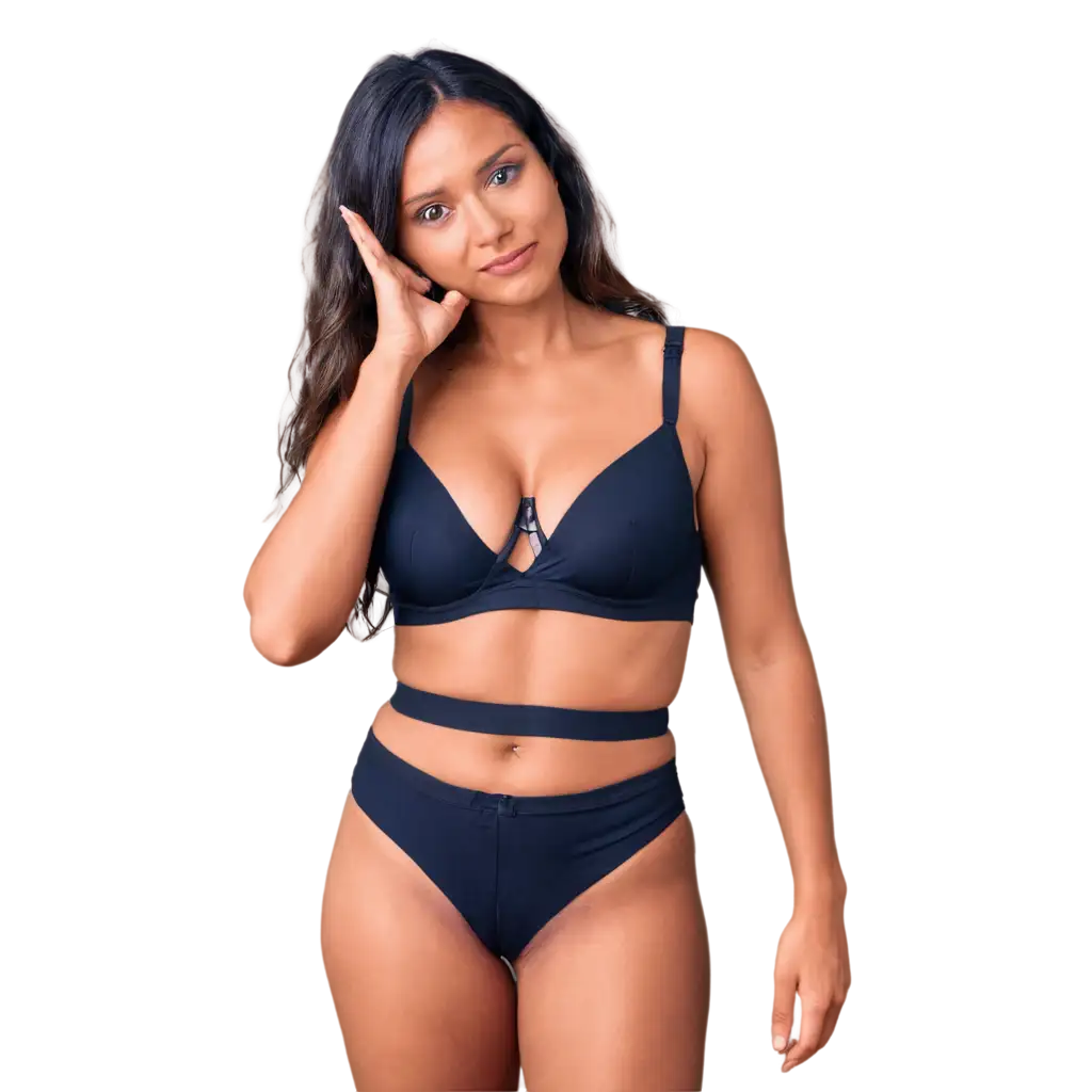 Elegant-Woman-in-Black-Bra-and-Panty-PNG-for-Fashion-and-Design-Use