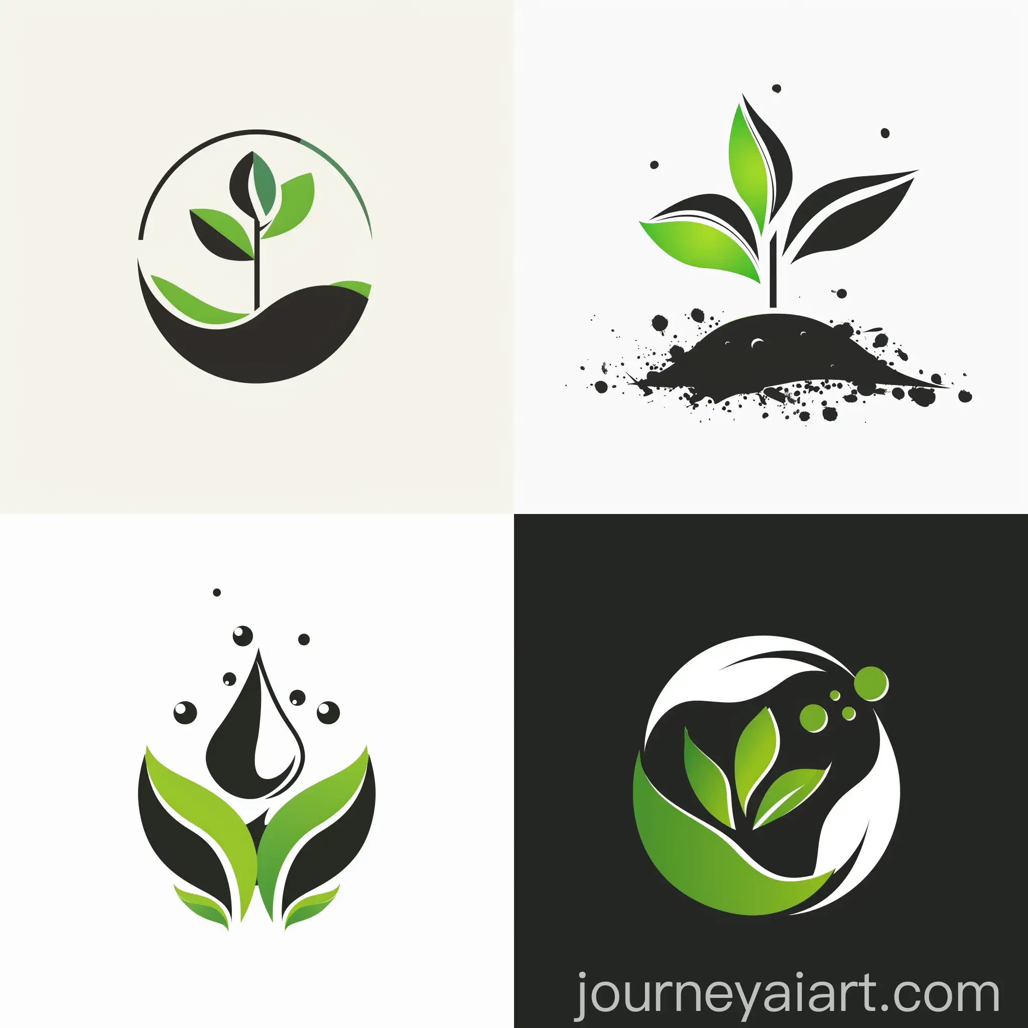 Green-and-Black-Logo-Design-for-Fertilizing-Company