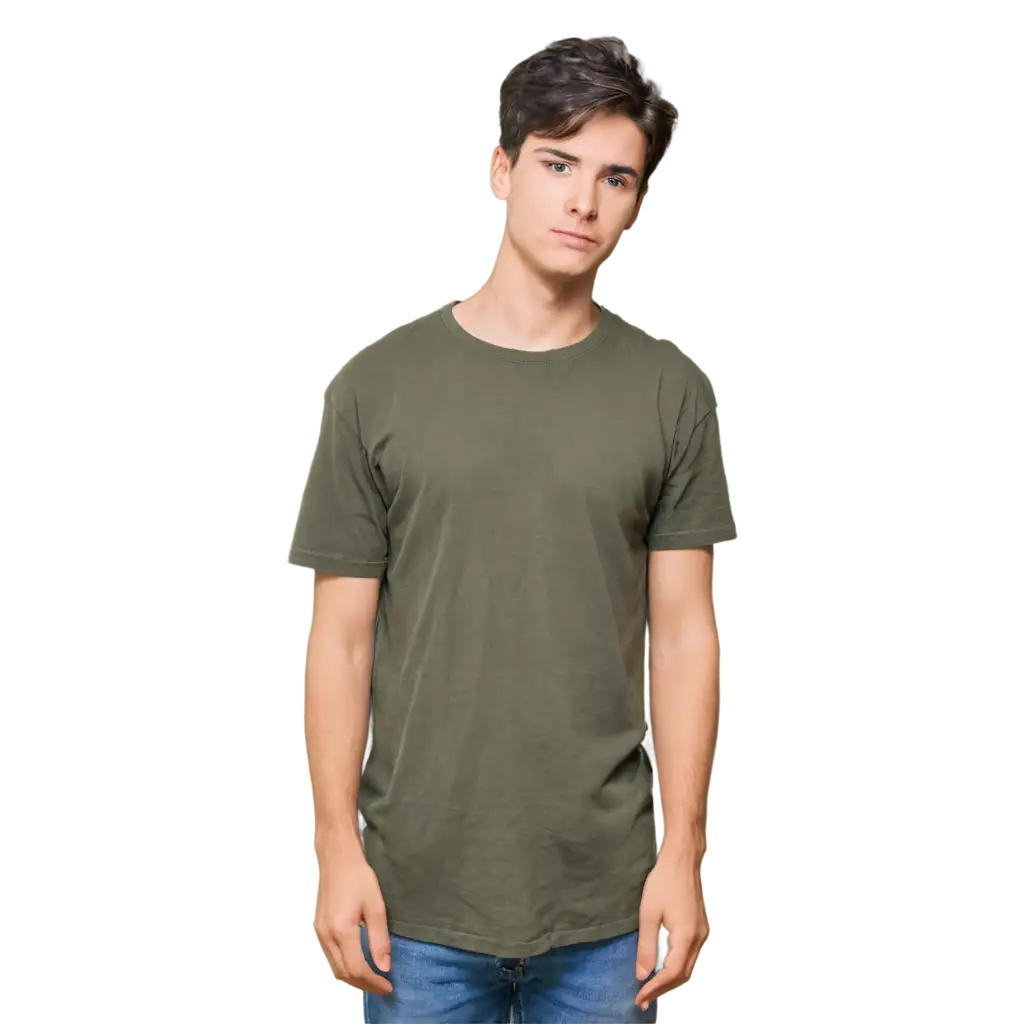 HighQuality-PNG-Image-of-a-Young-Man-with-Short-Dark-Hair-in-Casual-TShirt