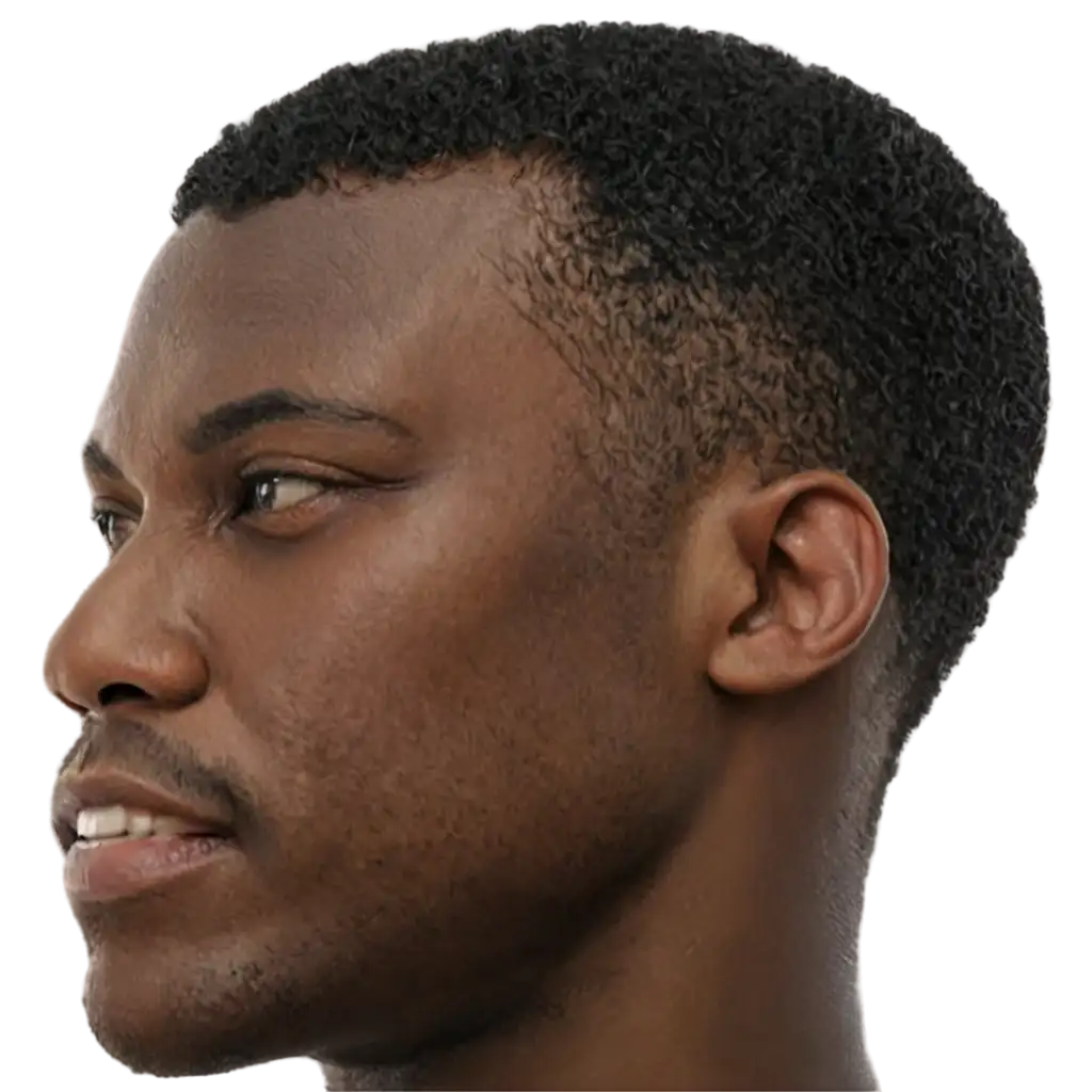 HighQuality-PNG-Image-of-a-Black-Male-Head-Artistic-and-Realistic-Representation