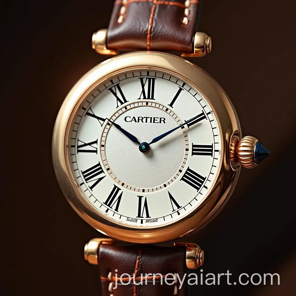 Elegant-Female-Cartier-Watch-with-Custom-Raya-Dial