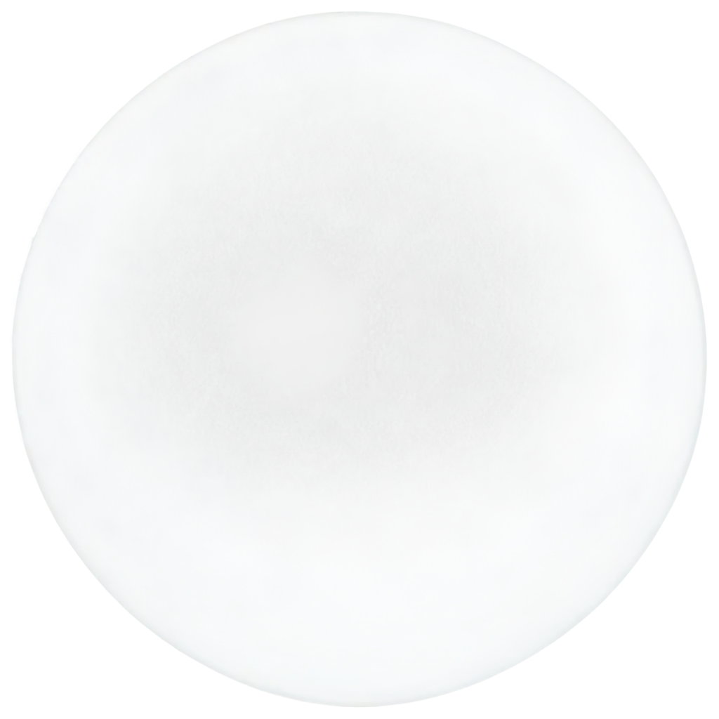 Round-White-Glow-PNG-Image-Capturing-Radiance-and-Simplicity