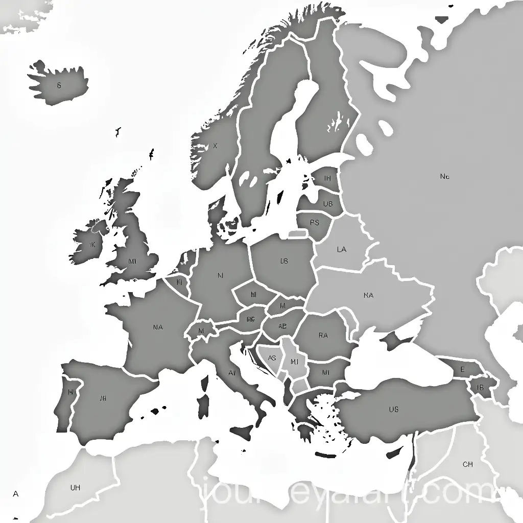 Detailed-Political-Map-of-Europe-with-Labeled-Countries-and-NumberedAI-Image-Prompt-Expansion-Regions