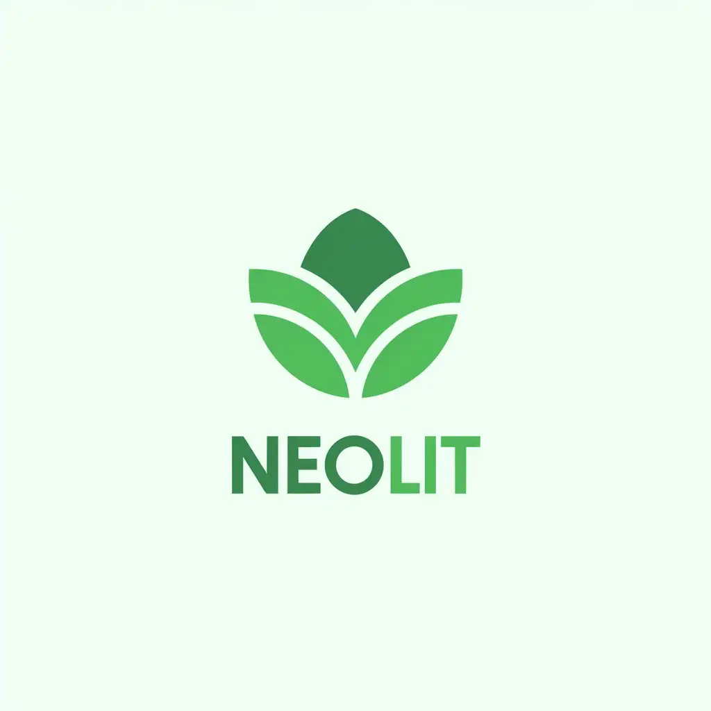 LOGO-Design-For-Neolit-Green-Leaf-Symbol-for-Afforestation-Industry