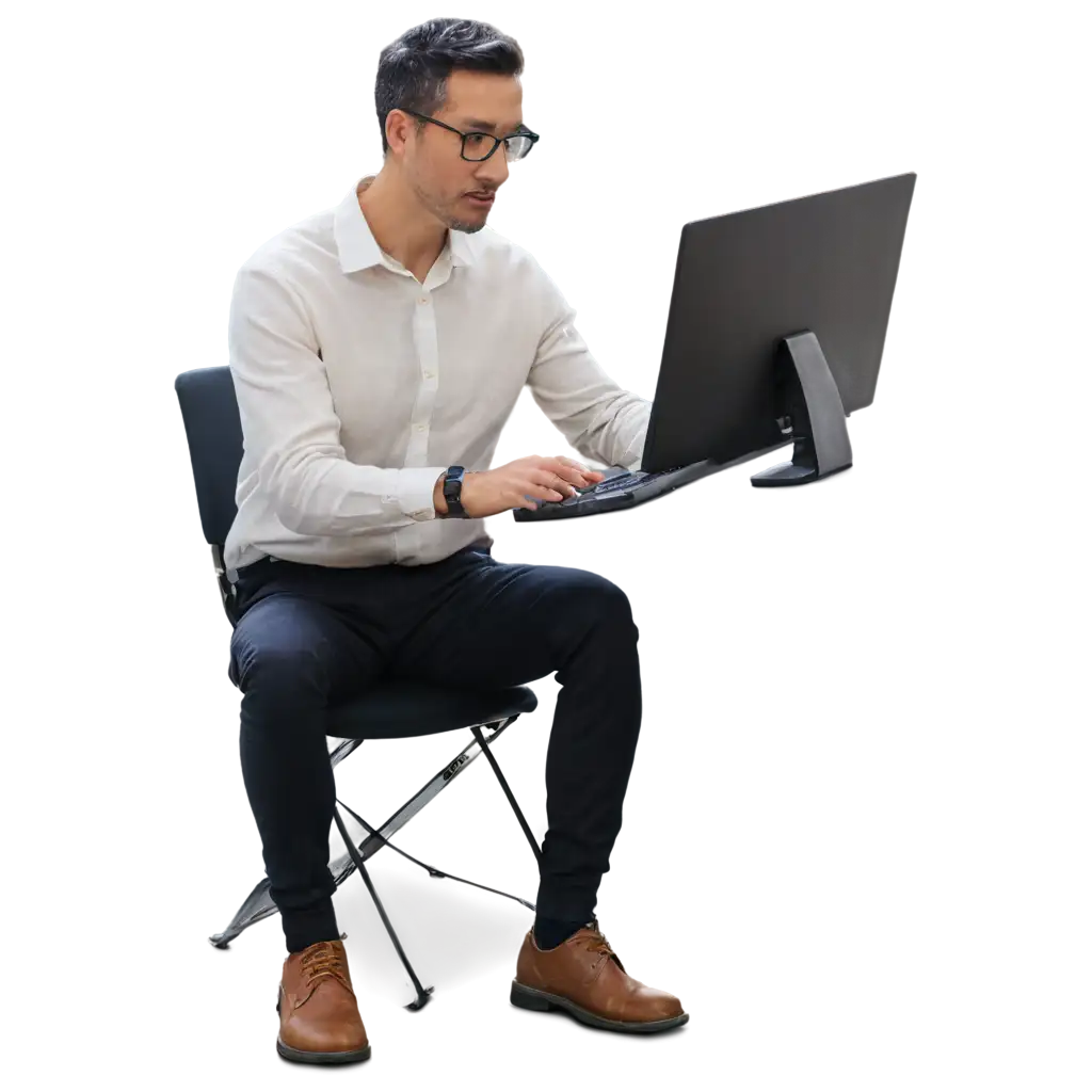 Professional-PNG-Image-of-a-Man-Working-on-Computer-HighQuality-Visual-for-Online-Platforms