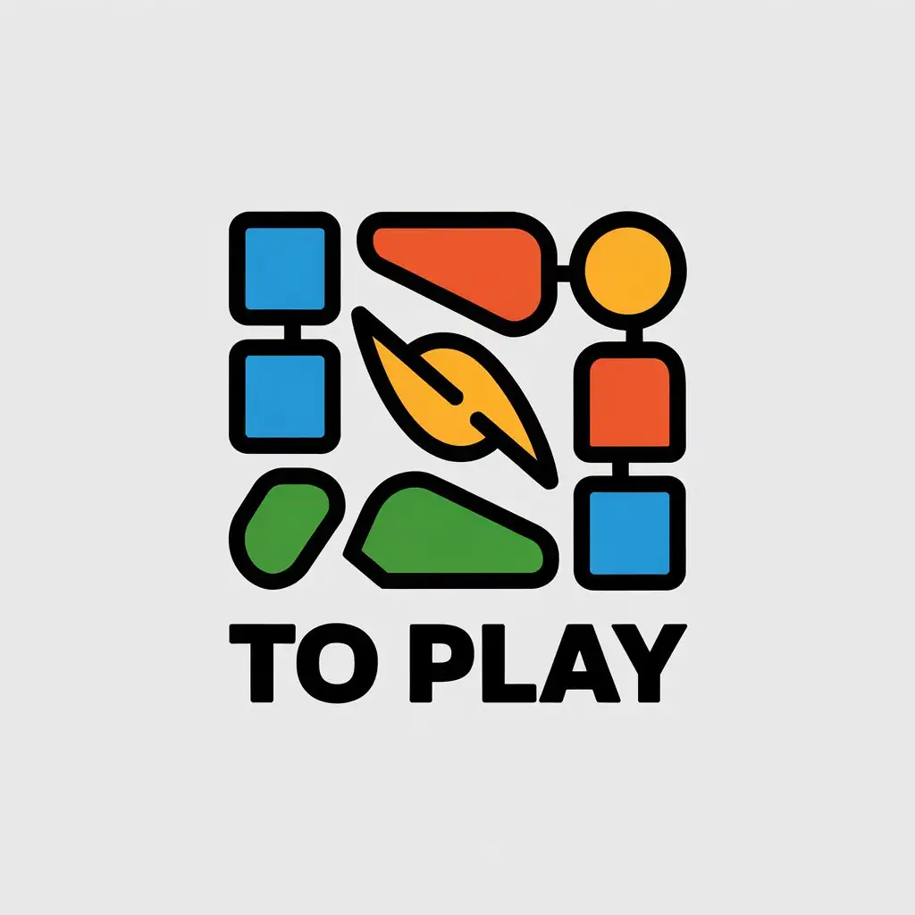 LOGO Design for Vector Play Clear Background with Playful Vector Theme