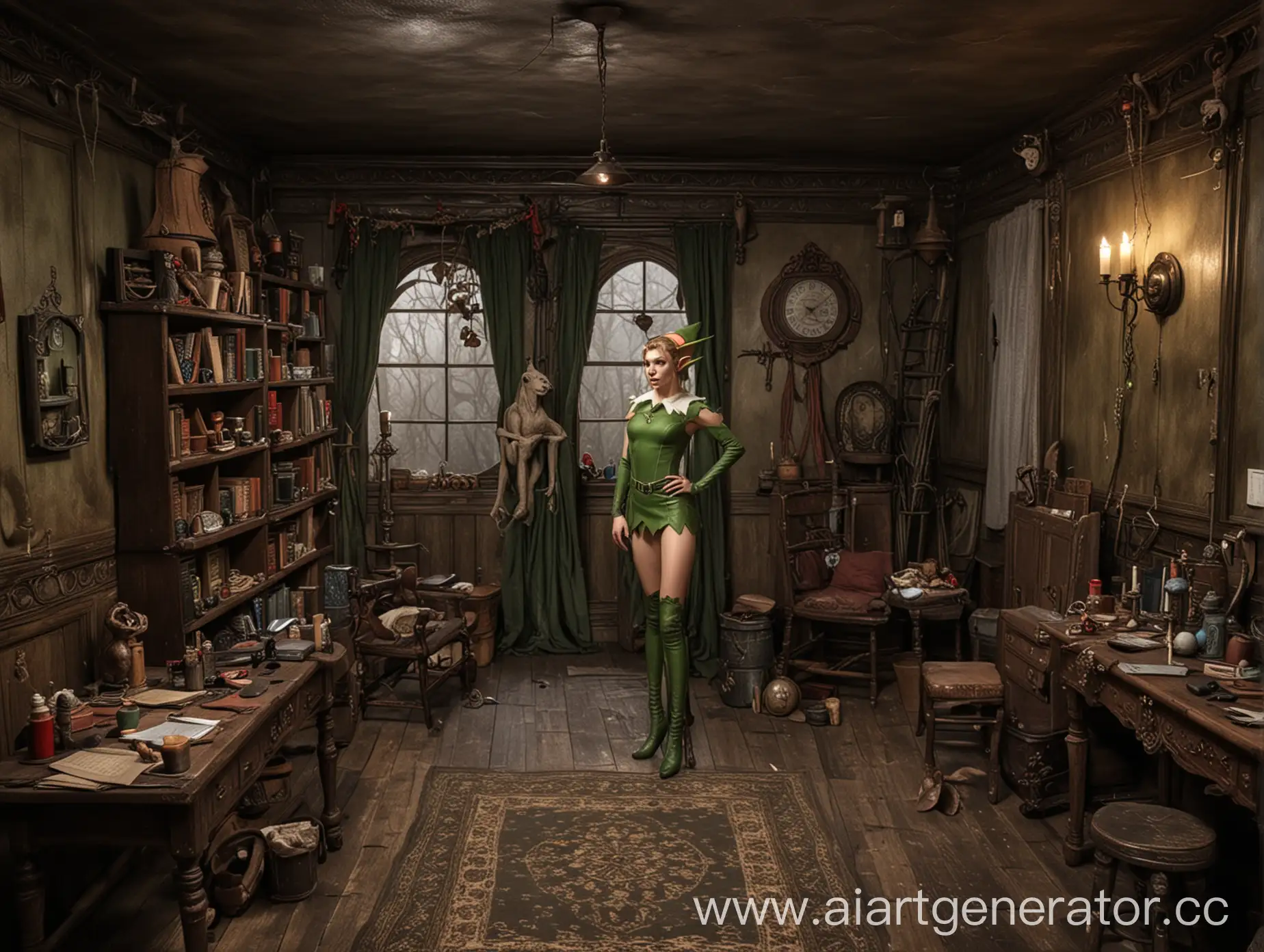 Enchanted-Elf-in-a-Fantasy-Fetish-Room