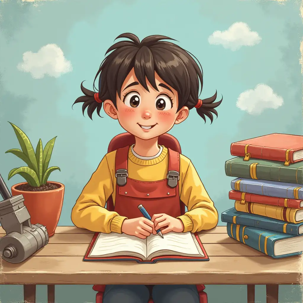 School picture book cover