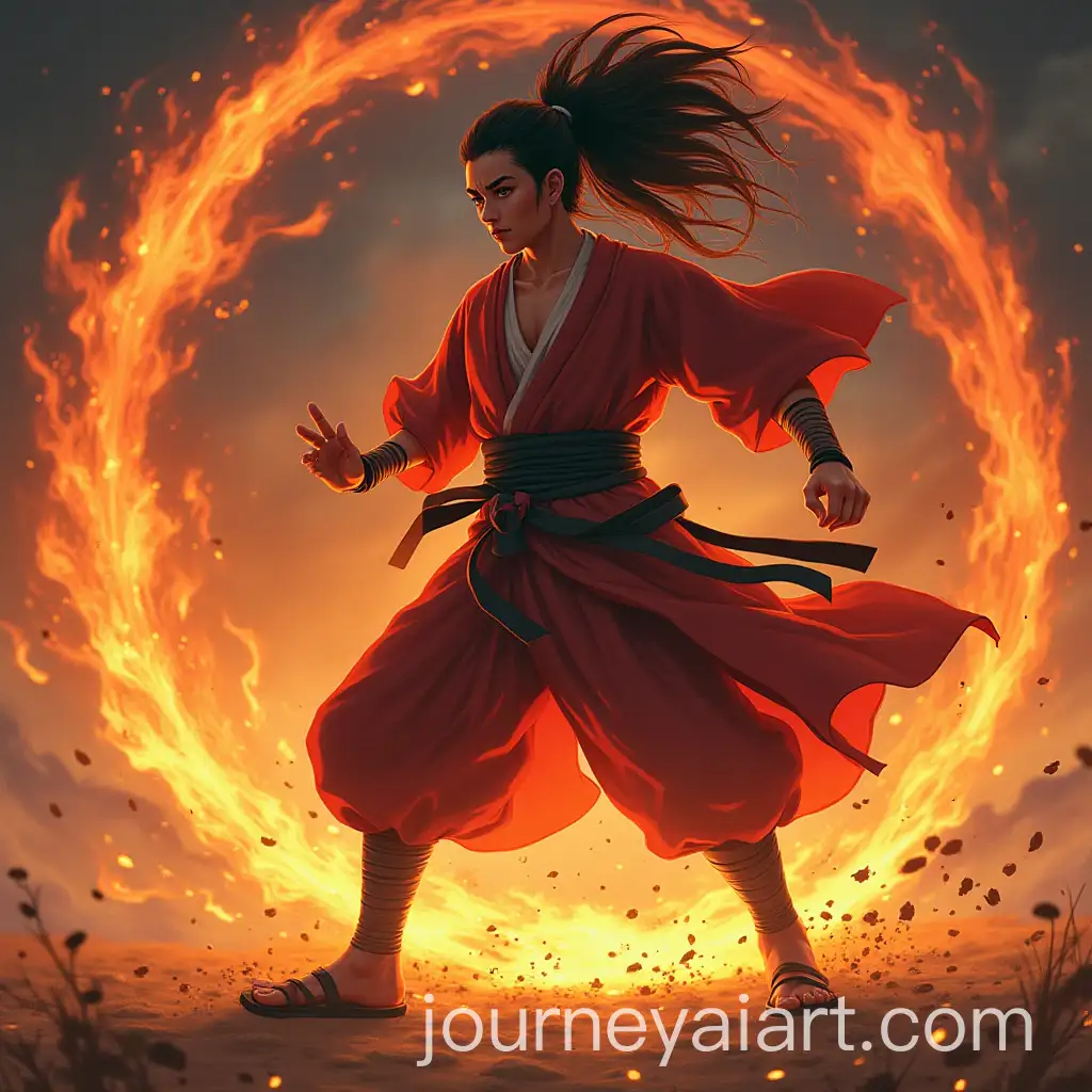 Tanjiro-Kamado-Performing-Kamehameha-Energy-Blast