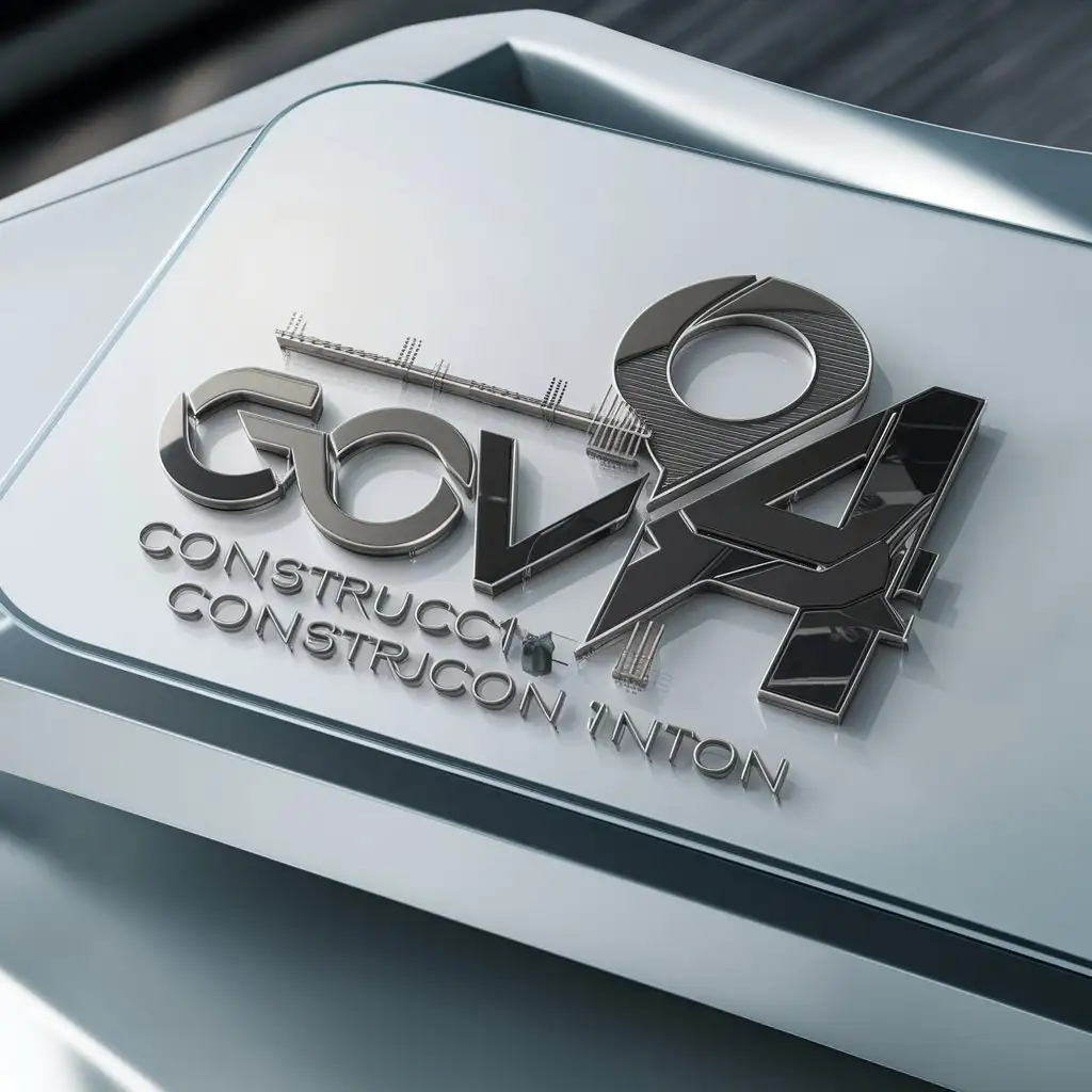 a logo design,with the text "GoVoR", main symbol:84,complex,be used in Construction industry,clear background