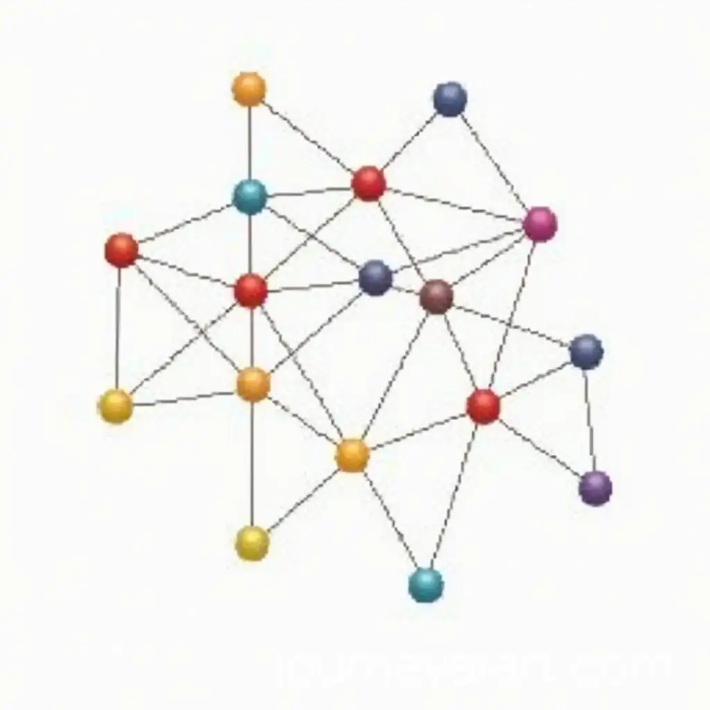 Colorful-Graph-Nodes-with-Unique-Connections