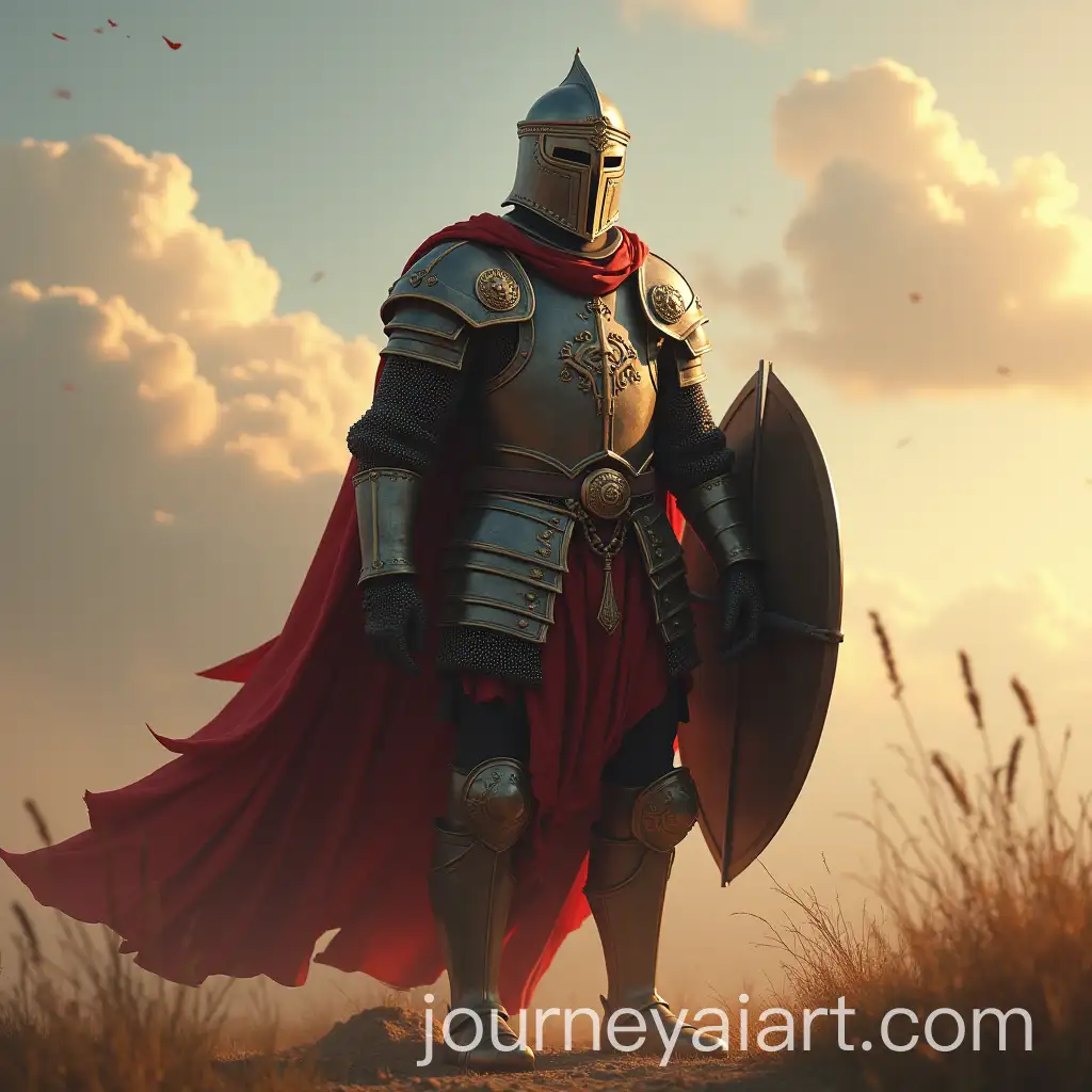 Mythical-Hero-Conqueror-on-a-Battlefield