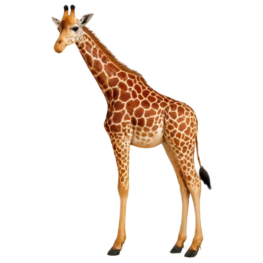 Exquisite-PNG-Image-of-a-Majestic-Giraffe-Capturing-Natures-Elegance