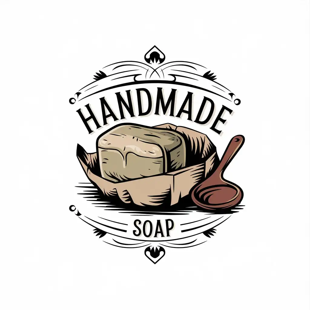 LOGO-Design-For-Handmade-Soap-Natural-Soap-Symbol-on-Clear-Background