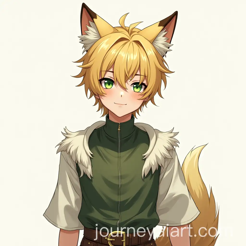 Fantasy-Young-Man-with-Fox-Ears-and-Tail-in-Detailed-Outfit