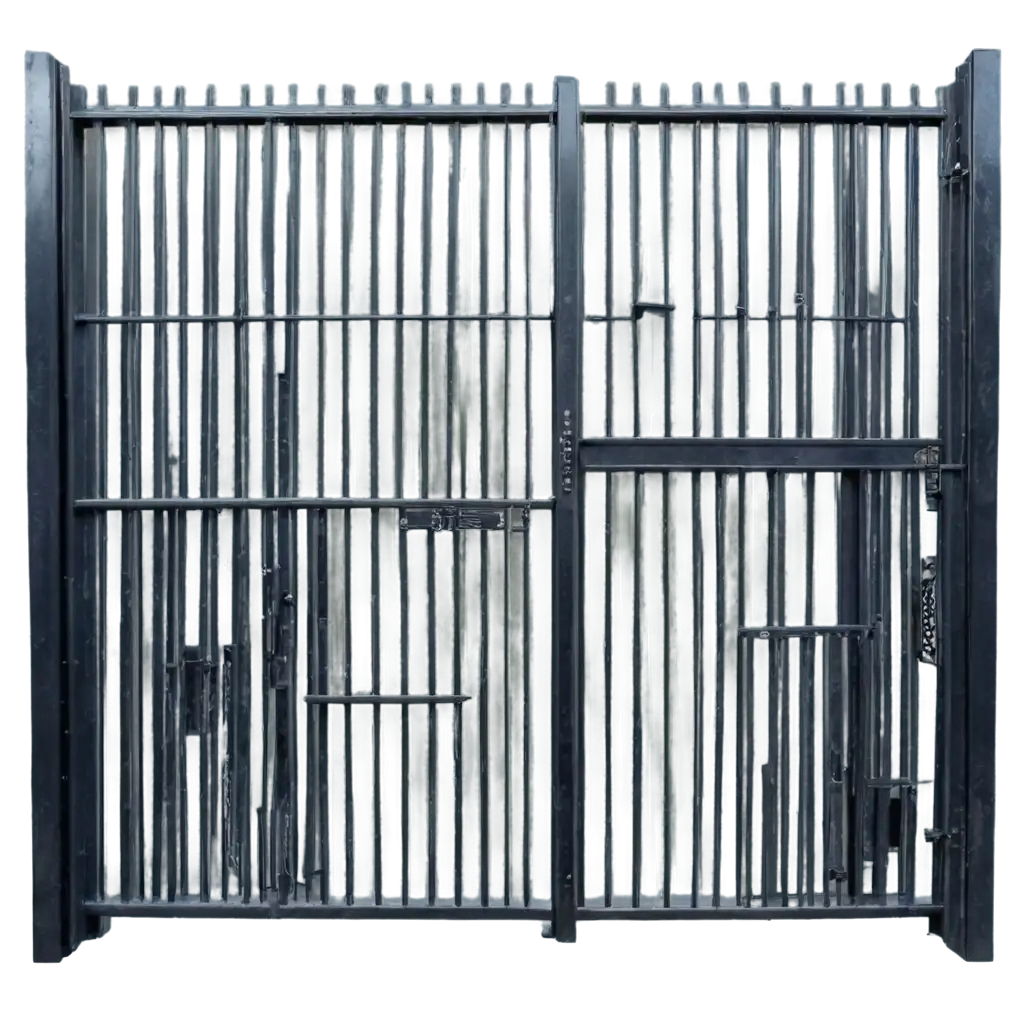 Steel-Jail-Gate-PNG-HighQuality-Transparent-Image-for-Various-Uses