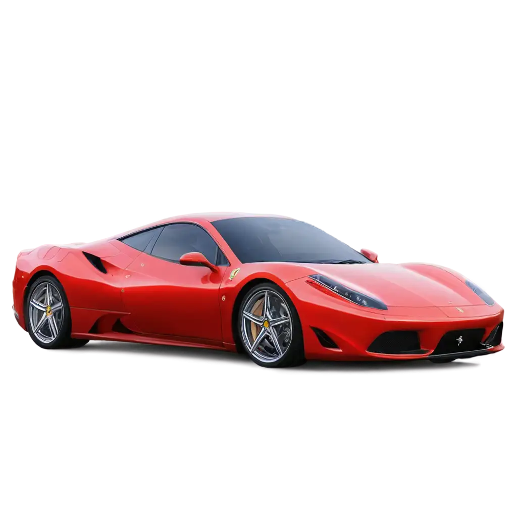 Red-Ferrari-PNG-Image-Capturing-the-Elegance-and-Speed-in-HighQuality-Format