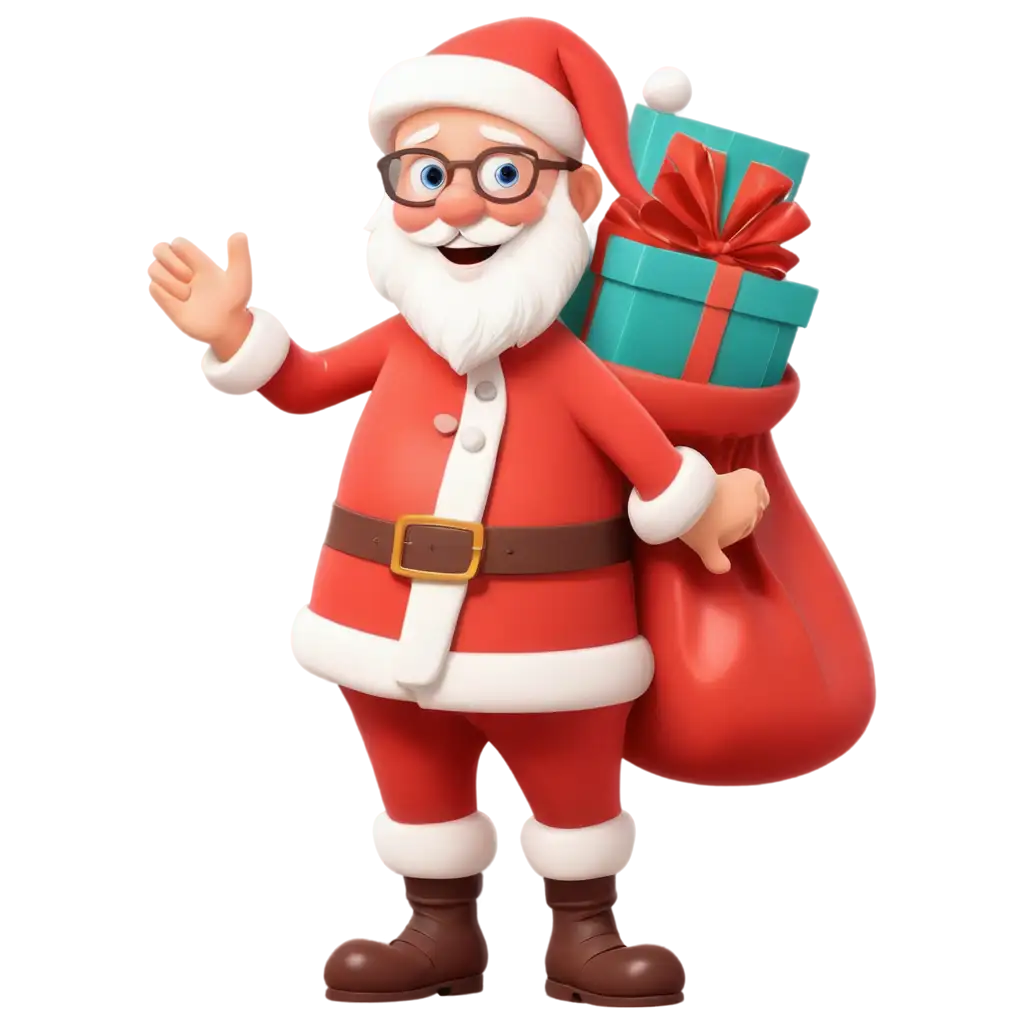 Cartoon-Happy-Santa-with-Big-Gift-Bag-PNG-Image-for-Festive-Designs