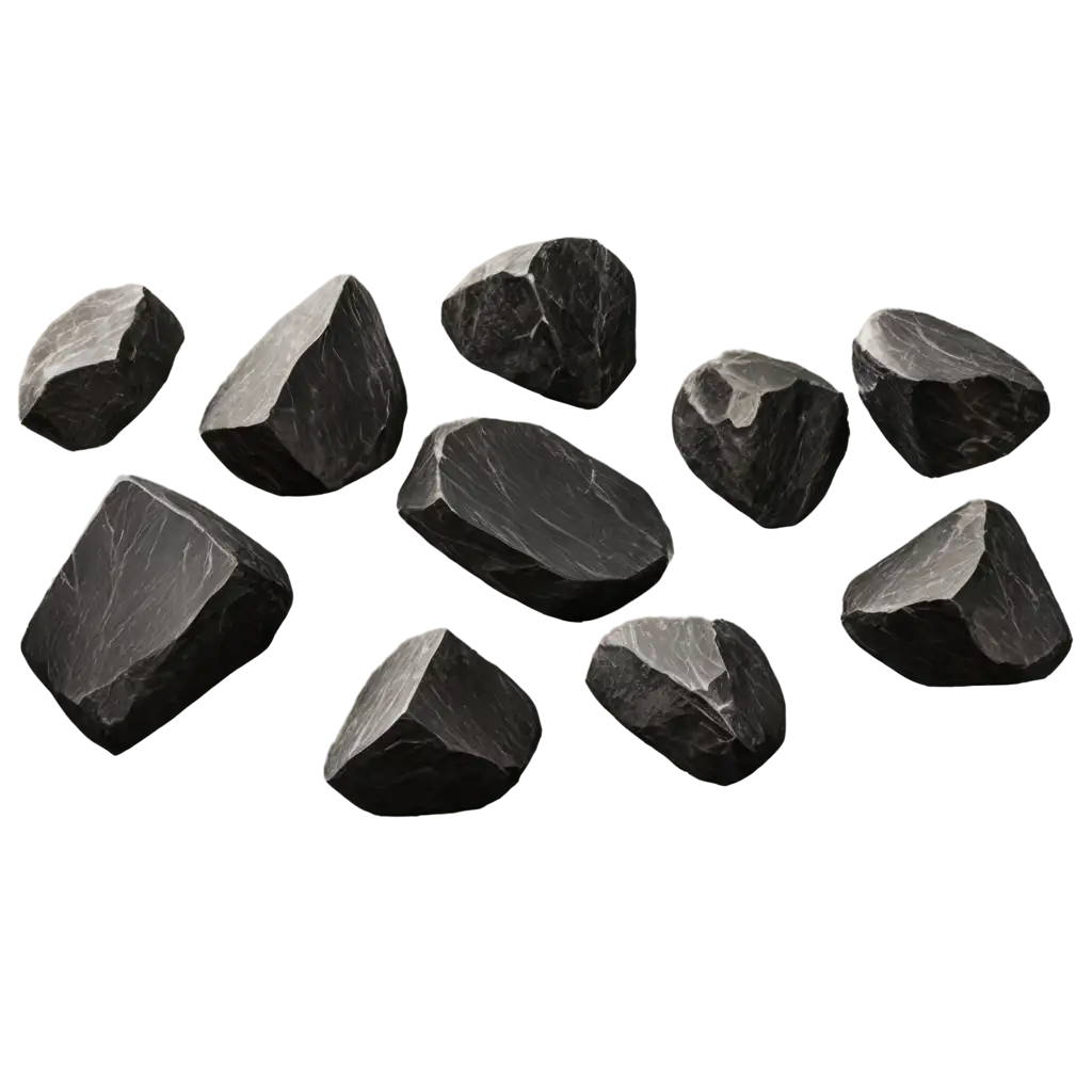 HighQuality-PNG-of-Black-Rocks-with-Studio-Lighting-for-Stunning-Visual-Impact