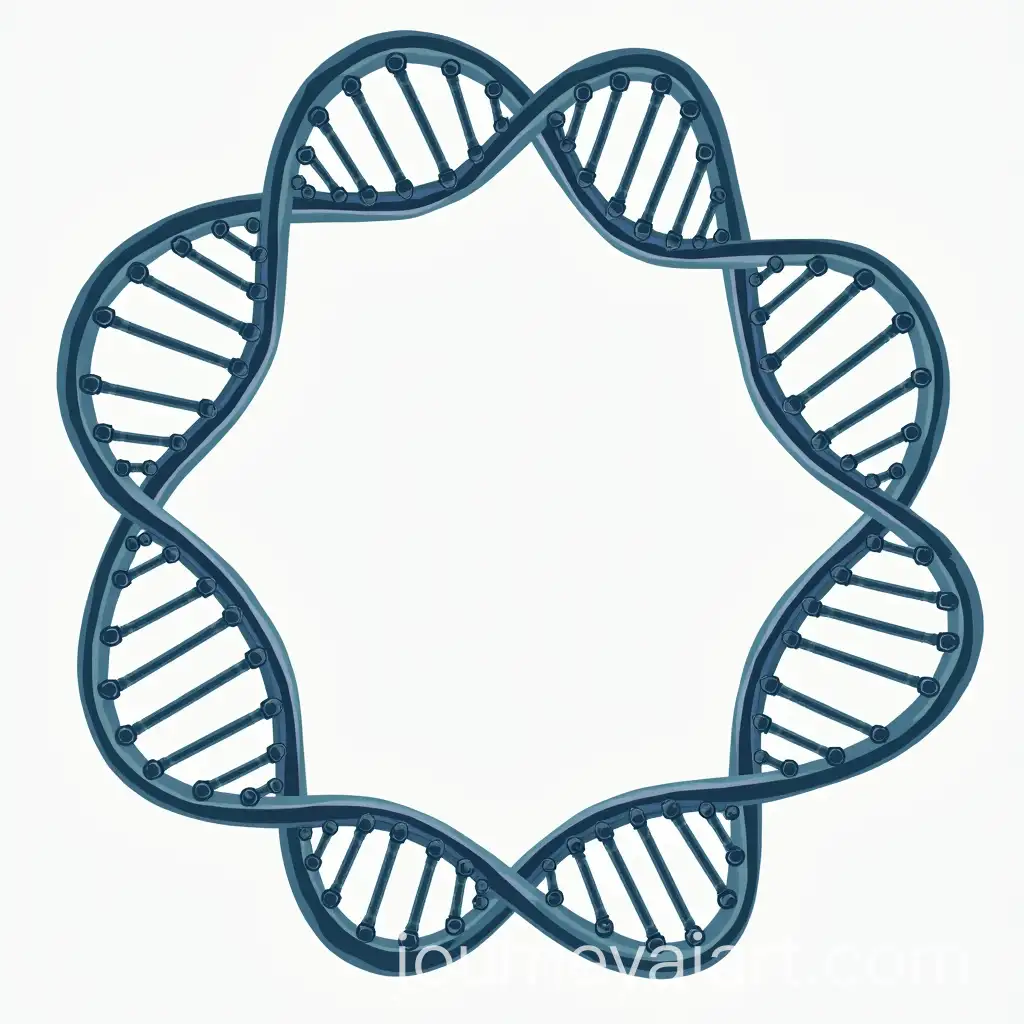 Intricate-Circular-DNA-Double-Helix-Illustration