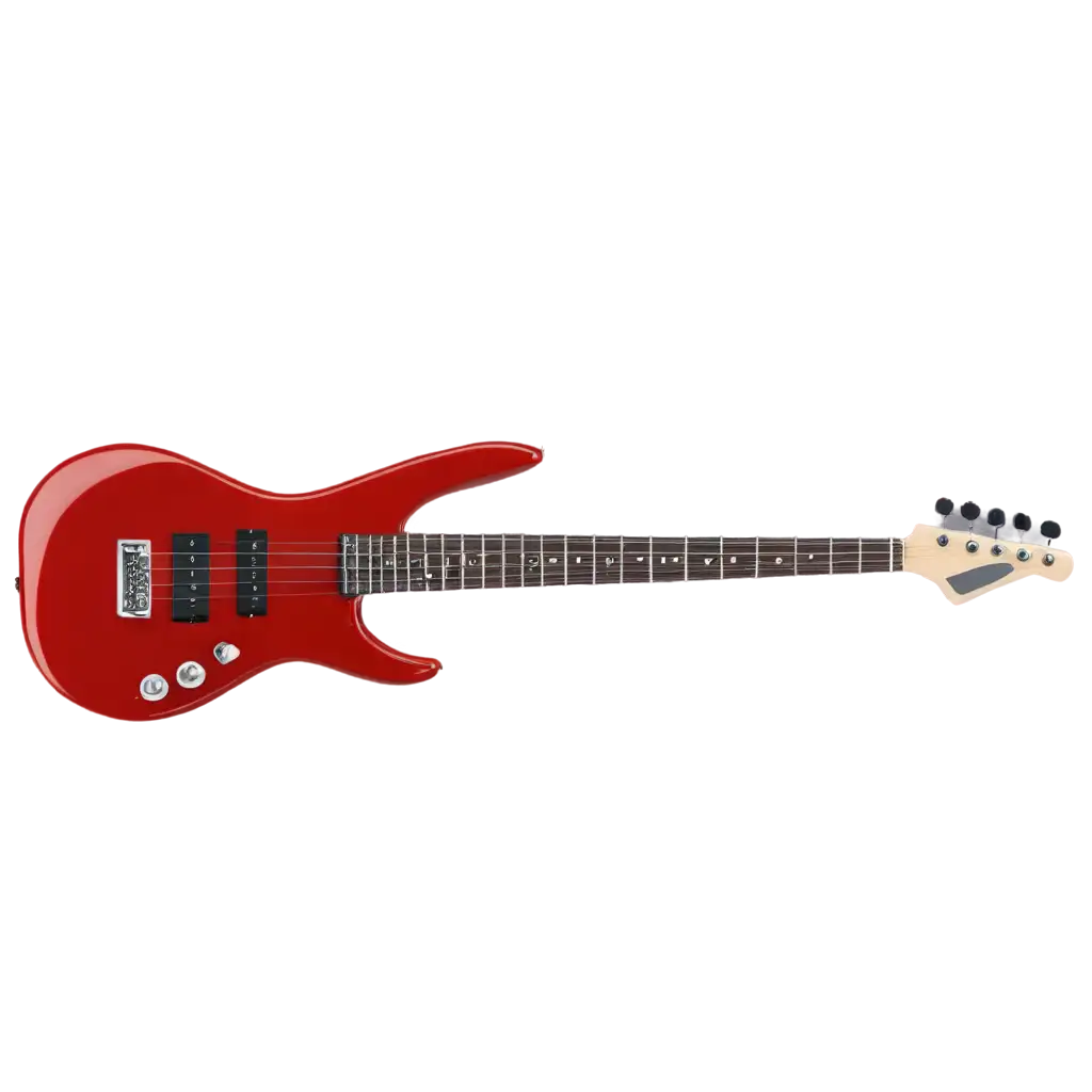 Red-Electric-Bass-Guitar-PNG-Image-HighQuality-Art-for-Music-Websites