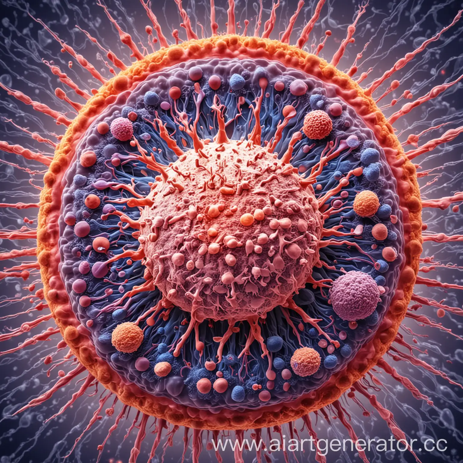 Illustration-of-Cancer-Biology-Research-and-Cells-Interaction