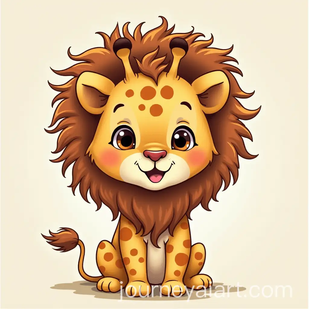 Fantasy-Creature-Lion-with-Giraffes-Head