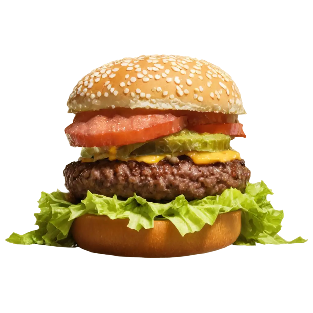 Luxurious-Burger-PNG-Elevate-Your-Visuals-with-Premium-Quality