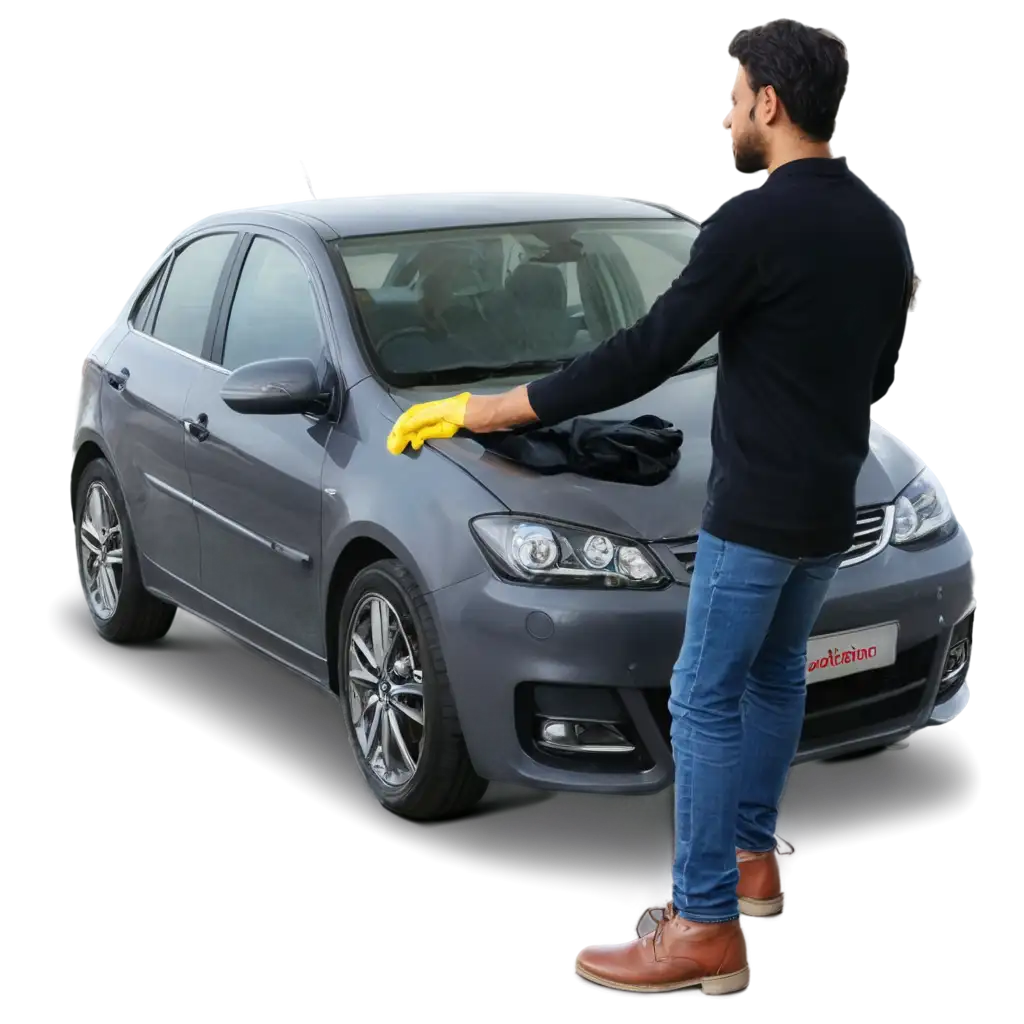 Indian-Men-Cleaning-Car-with-Microfiber-Cloth-HighQuality-PNG-Image-for-Clean-Car-Maintenance