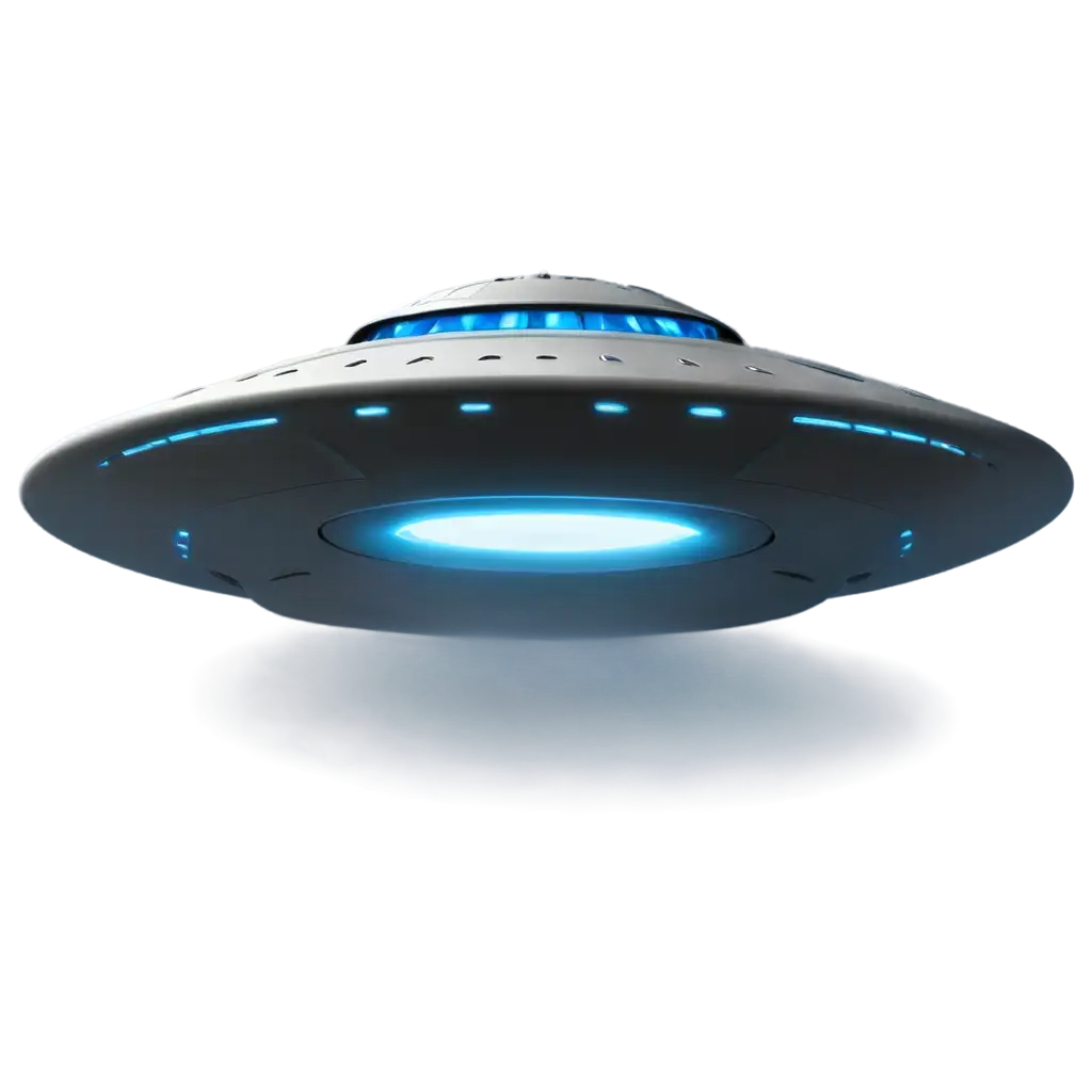 Realistic-UFO-PNG-with-Bluish-Lights-Perfect-for-SciFi-and-Creative-Projects