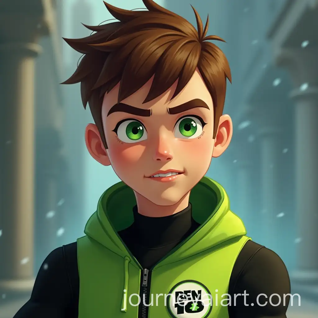 HyperRealistic-Image-of-Ben-10-in-Action