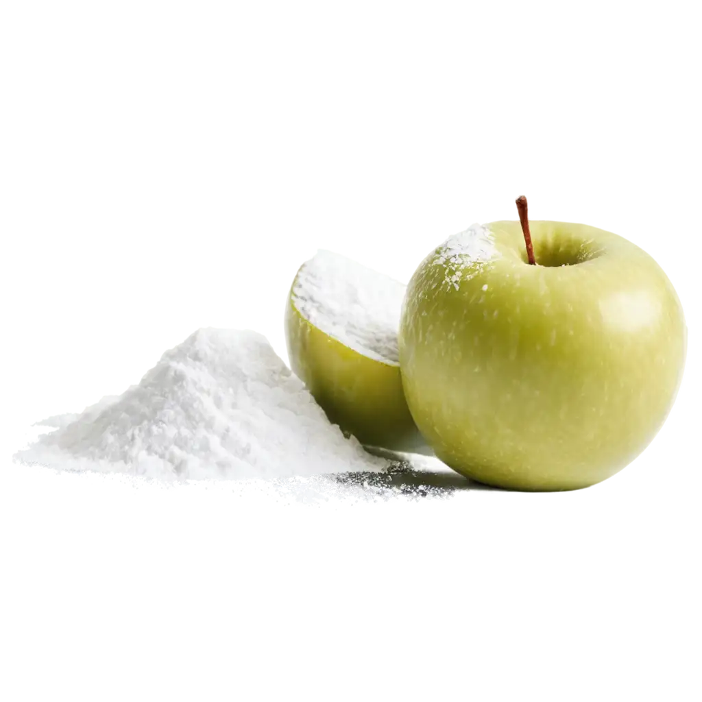 Apple-Near-Powdered-Sugar-PNG-Image-HighQuality-Visual-for-Culinary-Designs